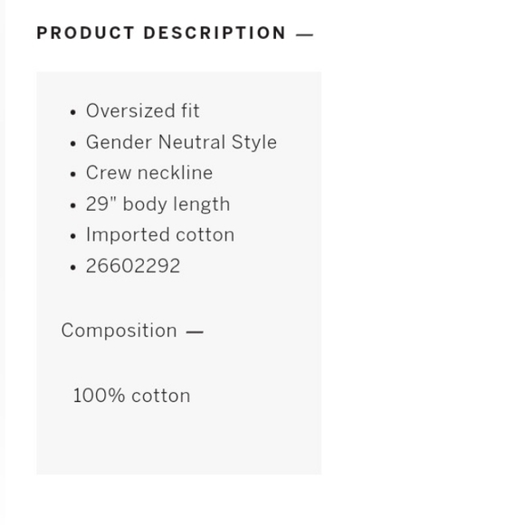 VS PINK Originals Sweet Rosette Long Sleeve Campus Crew Tee Oversized Medium NEW - Picture 7 of 9